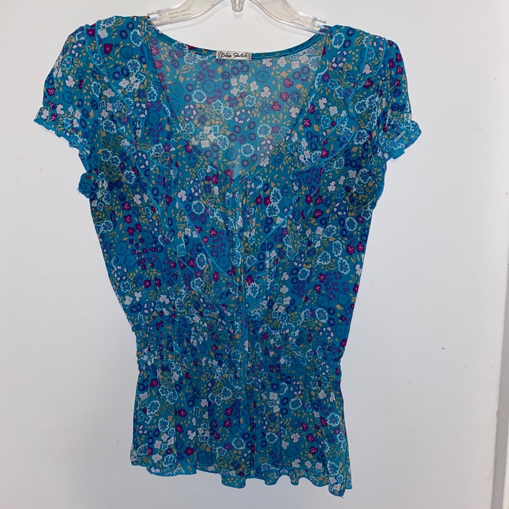 Floral Blouse - Picture 3 of 3
